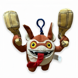 Activision 2012 Skylanders Giants Trigger Happy Plush Clip On Zipper Pocket